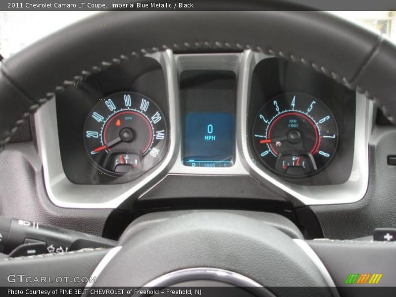Imperial Blue Metallic / Black 2011 Chevrolet Camaro LT Coupe