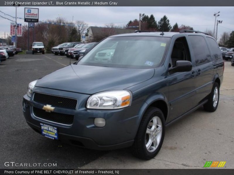 Blue Granite Metallic / Medium Gray 2006 Chevrolet Uplander LT