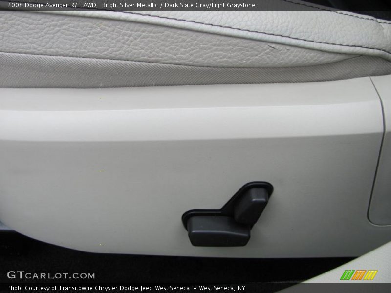 Bright Silver Metallic / Dark Slate Gray/Light Graystone 2008 Dodge Avenger R/T AWD