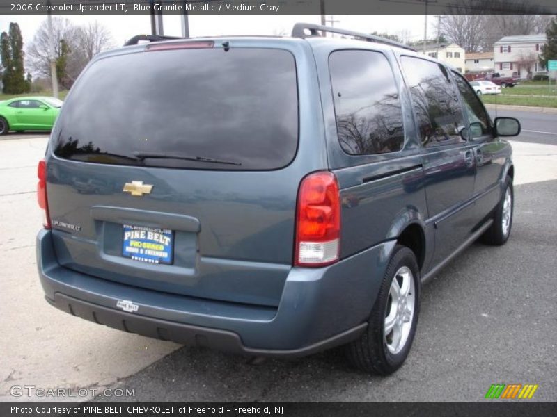 Blue Granite Metallic / Medium Gray 2006 Chevrolet Uplander LT
