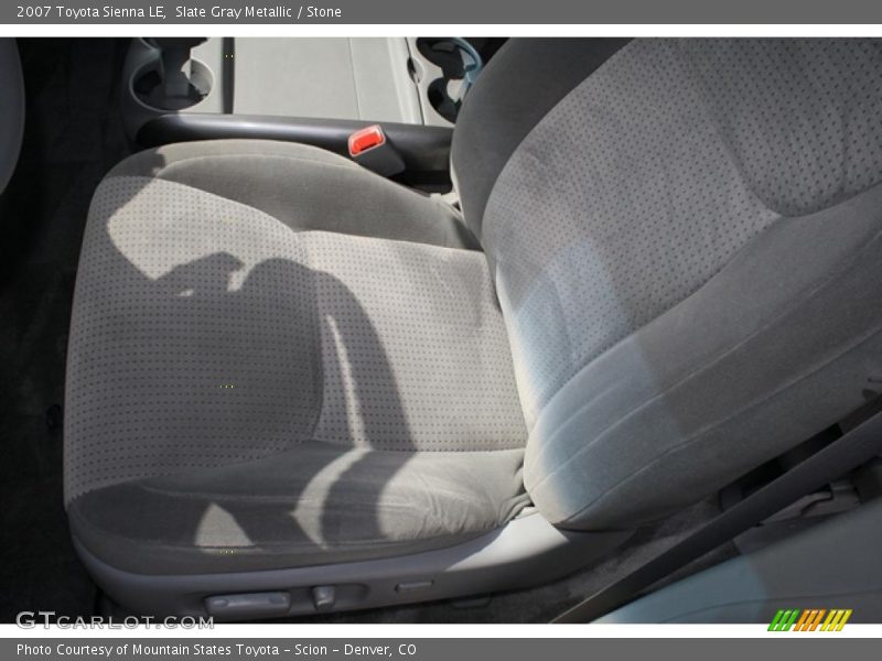 Slate Gray Metallic / Stone 2007 Toyota Sienna LE