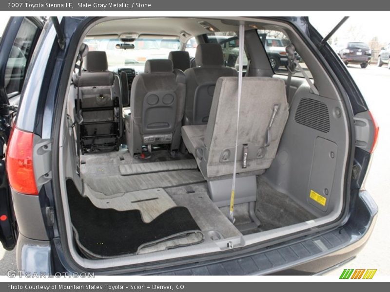 Slate Gray Metallic / Stone 2007 Toyota Sienna LE