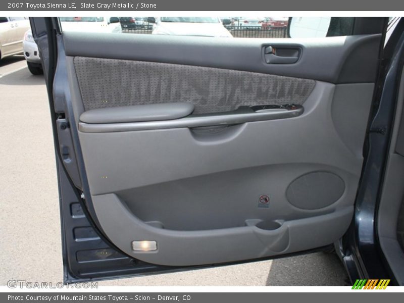 Slate Gray Metallic / Stone 2007 Toyota Sienna LE