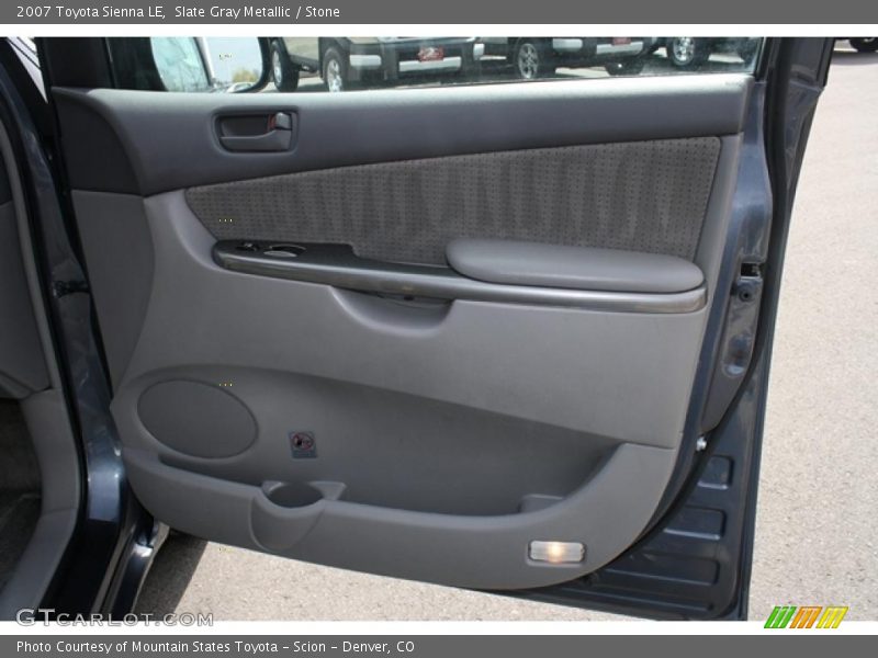 Slate Gray Metallic / Stone 2007 Toyota Sienna LE