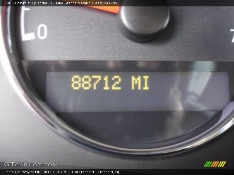 Blue Granite Metallic / Medium Gray 2006 Chevrolet Uplander LT