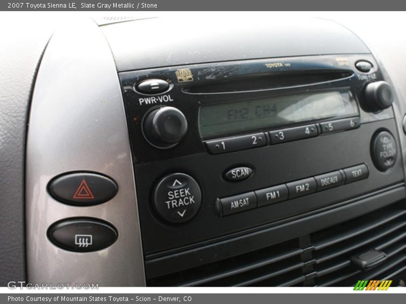 Slate Gray Metallic / Stone 2007 Toyota Sienna LE