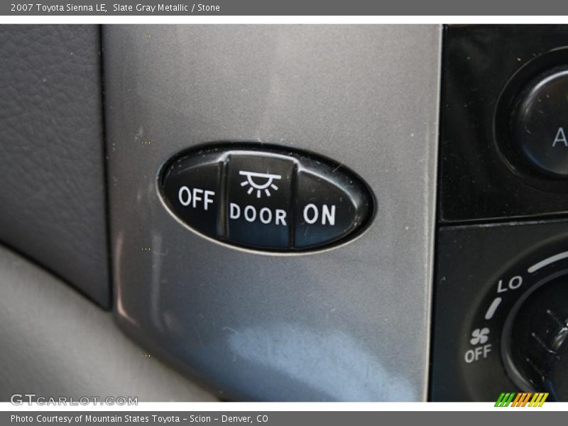 Slate Gray Metallic / Stone 2007 Toyota Sienna LE