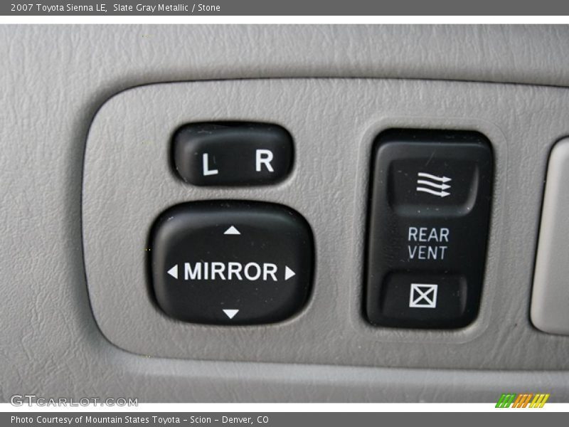 Slate Gray Metallic / Stone 2007 Toyota Sienna LE