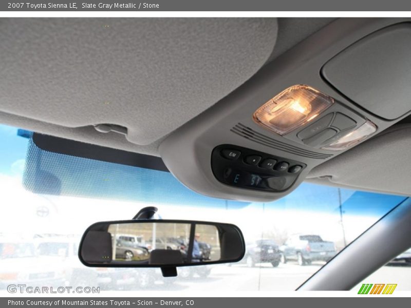 Slate Gray Metallic / Stone 2007 Toyota Sienna LE