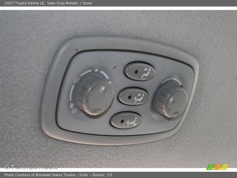 Slate Gray Metallic / Stone 2007 Toyota Sienna LE