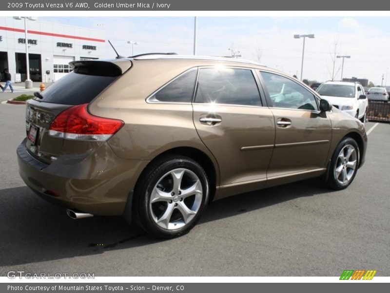 Golden Umber Mica / Ivory 2009 Toyota Venza V6 AWD