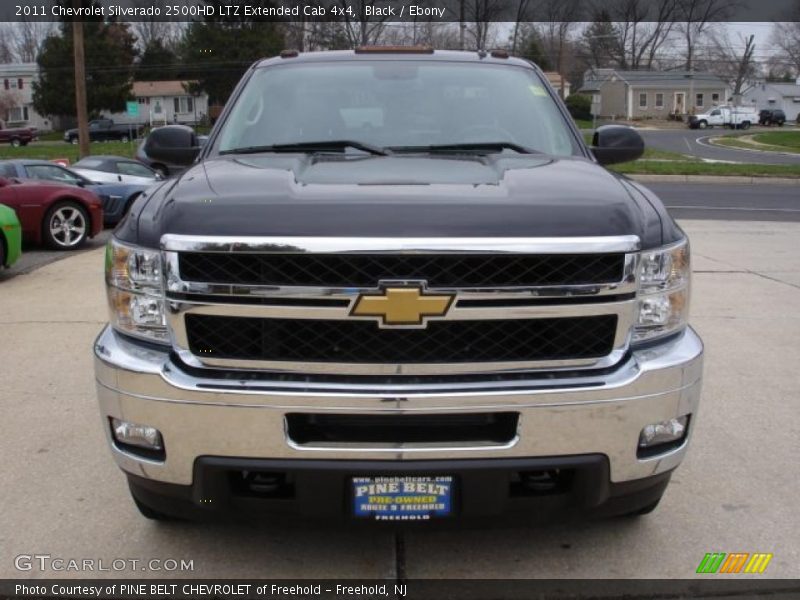 Black / Ebony 2011 Chevrolet Silverado 2500HD LTZ Extended Cab 4x4