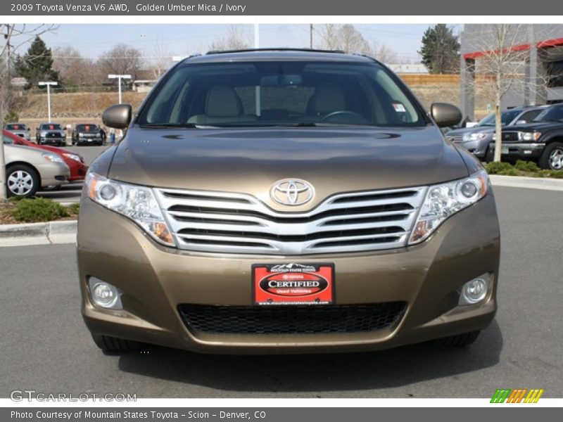 Golden Umber Mica / Ivory 2009 Toyota Venza V6 AWD
