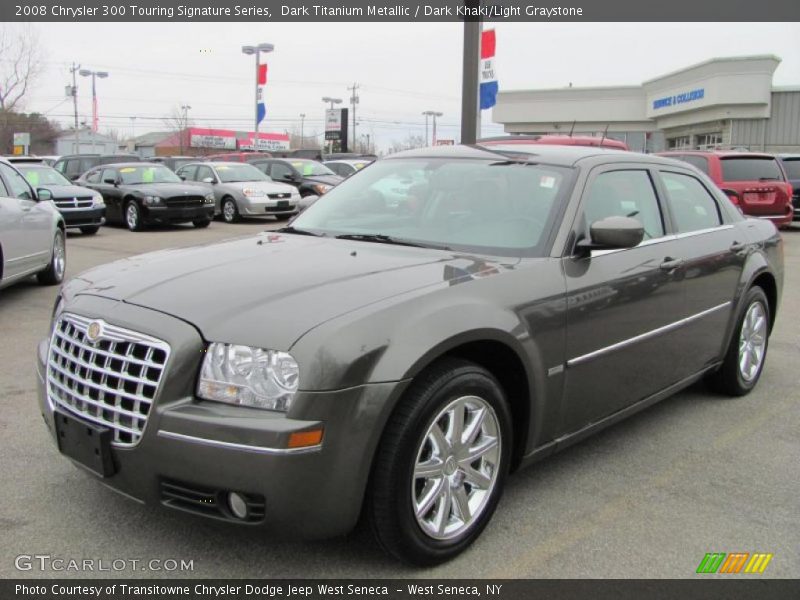 Dark Titanium Metallic / Dark Khaki/Light Graystone 2008 Chrysler 300 Touring Signature Series