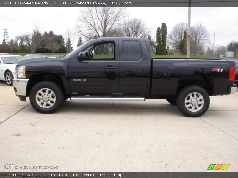 Black / Ebony 2011 Chevrolet Silverado 2500HD LTZ Extended Cab 4x4