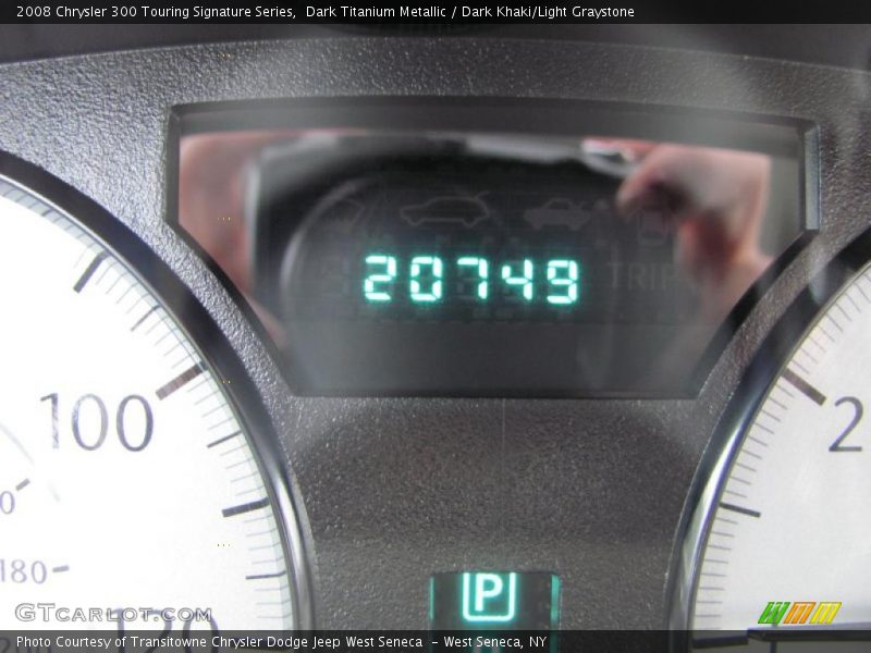 Dark Titanium Metallic / Dark Khaki/Light Graystone 2008 Chrysler 300 Touring Signature Series