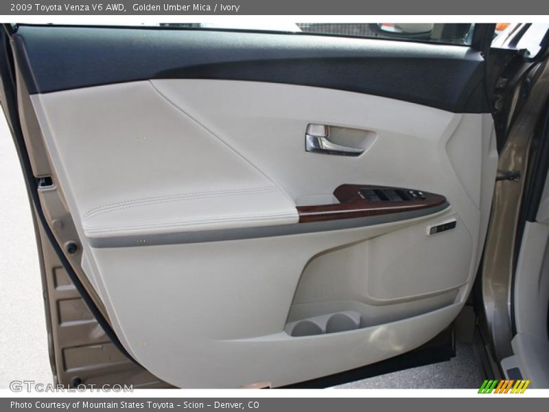 Golden Umber Mica / Ivory 2009 Toyota Venza V6 AWD