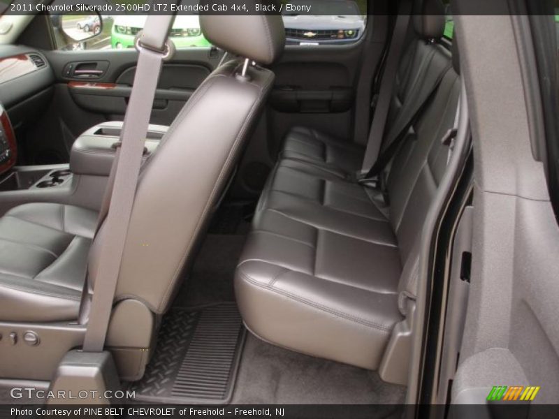  2011 Silverado 2500HD LTZ Extended Cab 4x4 Ebony Interior