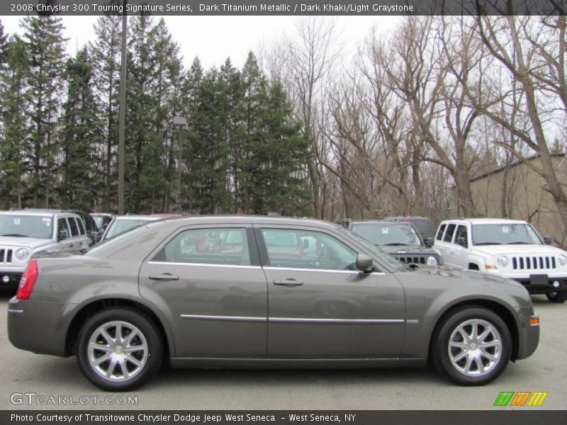 Dark Titanium Metallic / Dark Khaki/Light Graystone 2008 Chrysler 300 Touring Signature Series
