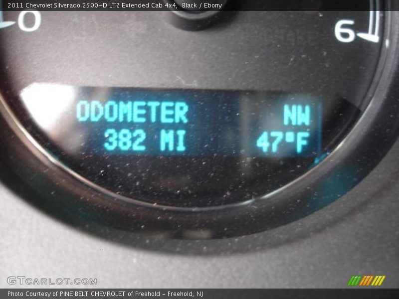Black / Ebony 2011 Chevrolet Silverado 2500HD LTZ Extended Cab 4x4