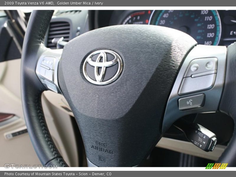Golden Umber Mica / Ivory 2009 Toyota Venza V6 AWD