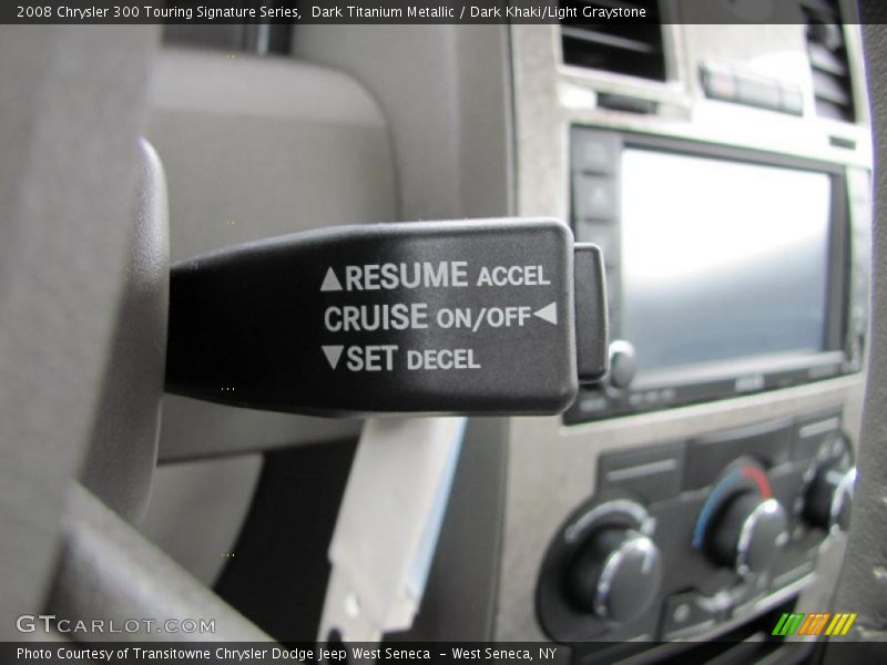Dark Titanium Metallic / Dark Khaki/Light Graystone 2008 Chrysler 300 Touring Signature Series
