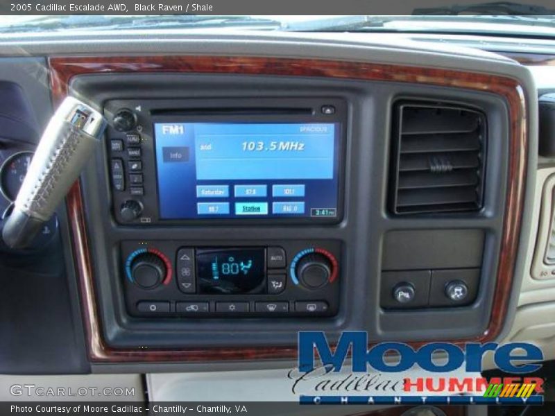 Black Raven / Shale 2005 Cadillac Escalade AWD