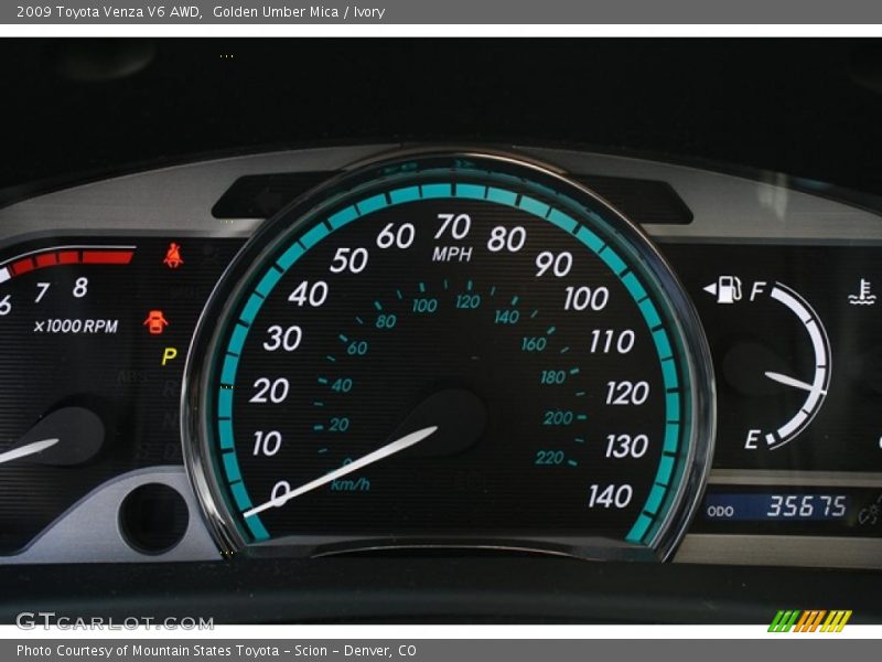 Golden Umber Mica / Ivory 2009 Toyota Venza V6 AWD