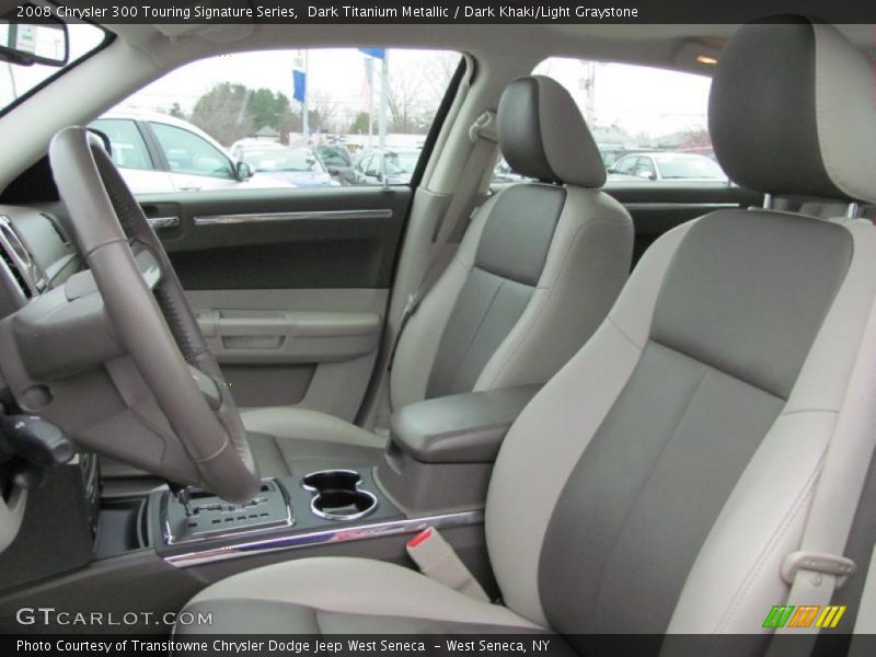 Dark Titanium Metallic / Dark Khaki/Light Graystone 2008 Chrysler 300 Touring Signature Series