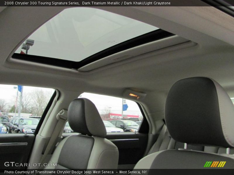 Dark Titanium Metallic / Dark Khaki/Light Graystone 2008 Chrysler 300 Touring Signature Series