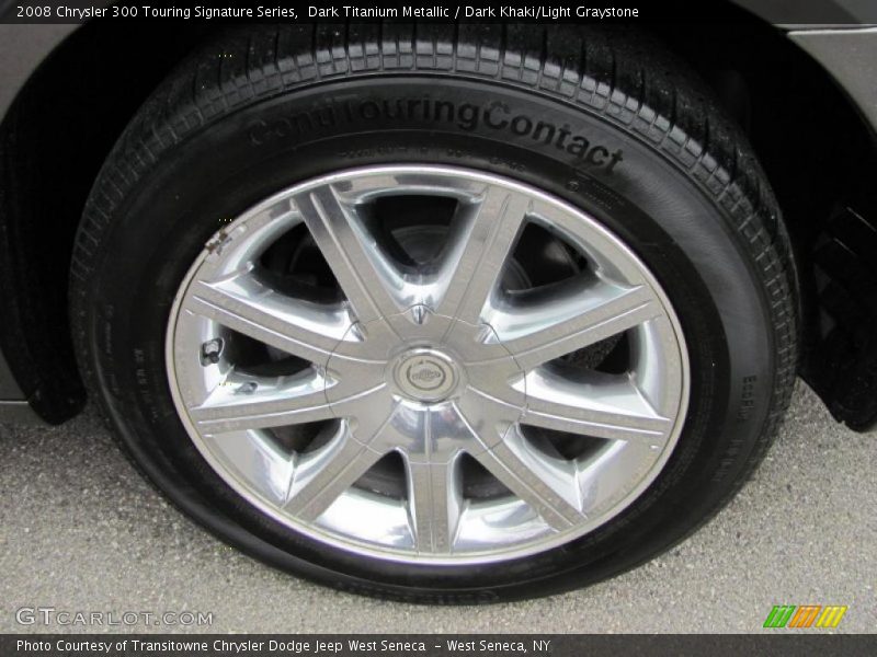 Dark Titanium Metallic / Dark Khaki/Light Graystone 2008 Chrysler 300 Touring Signature Series