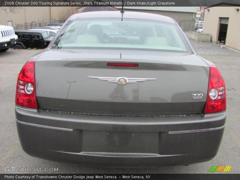 Dark Titanium Metallic / Dark Khaki/Light Graystone 2008 Chrysler 300 Touring Signature Series