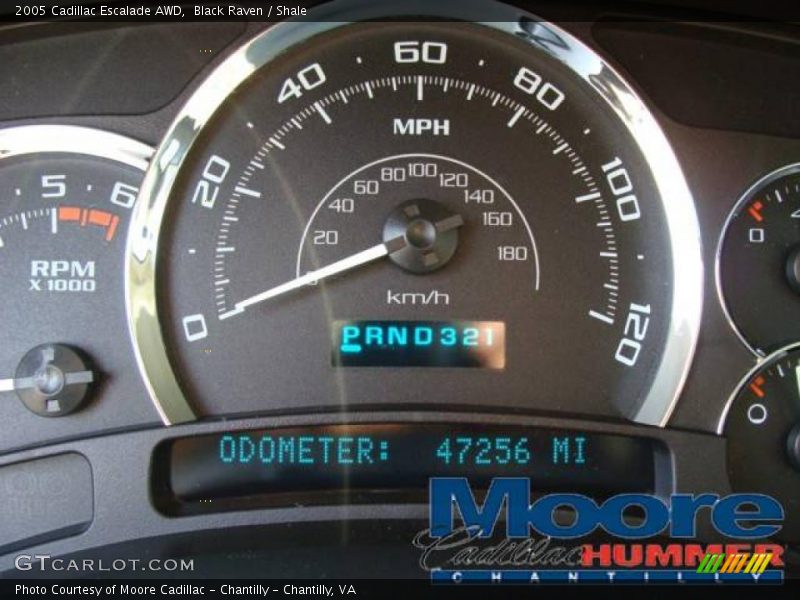 Black Raven / Shale 2005 Cadillac Escalade AWD