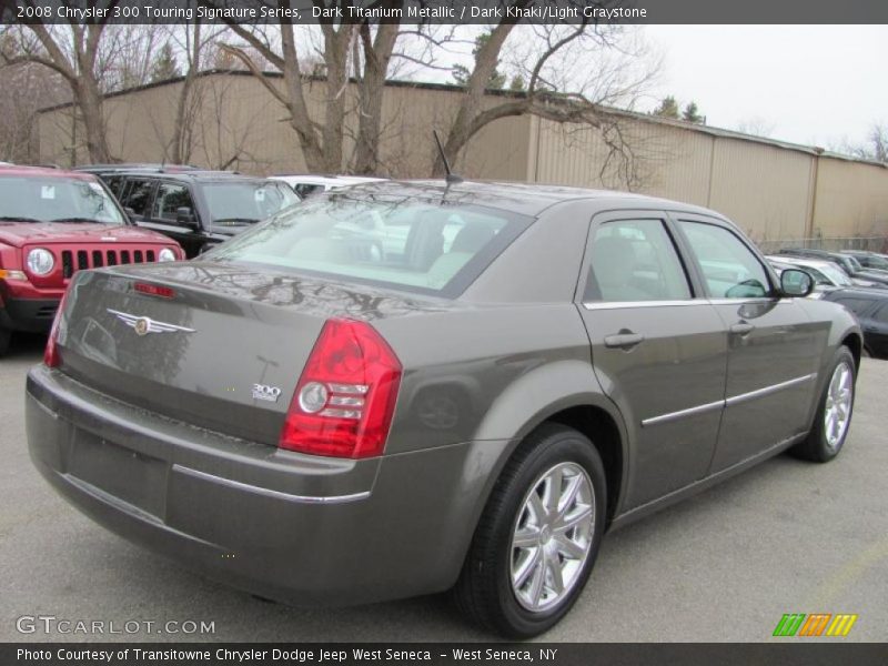 Dark Titanium Metallic / Dark Khaki/Light Graystone 2008 Chrysler 300 Touring Signature Series