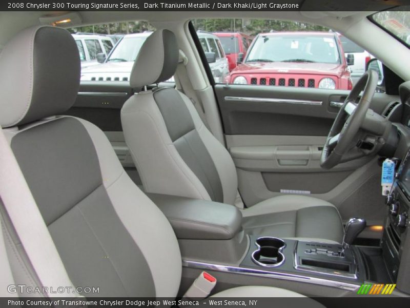 Dark Titanium Metallic / Dark Khaki/Light Graystone 2008 Chrysler 300 Touring Signature Series