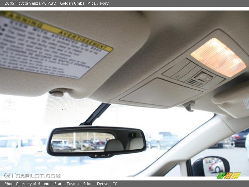 Golden Umber Mica / Ivory 2009 Toyota Venza V6 AWD