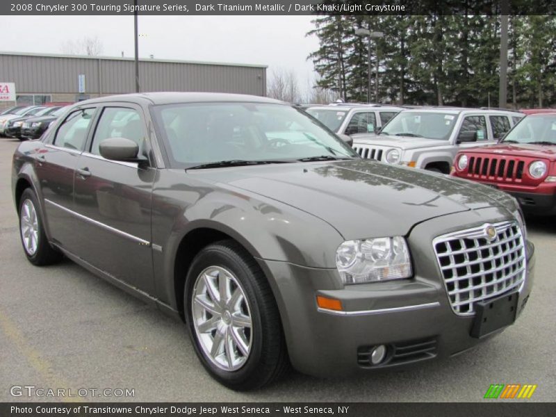 Dark Titanium Metallic / Dark Khaki/Light Graystone 2008 Chrysler 300 Touring Signature Series