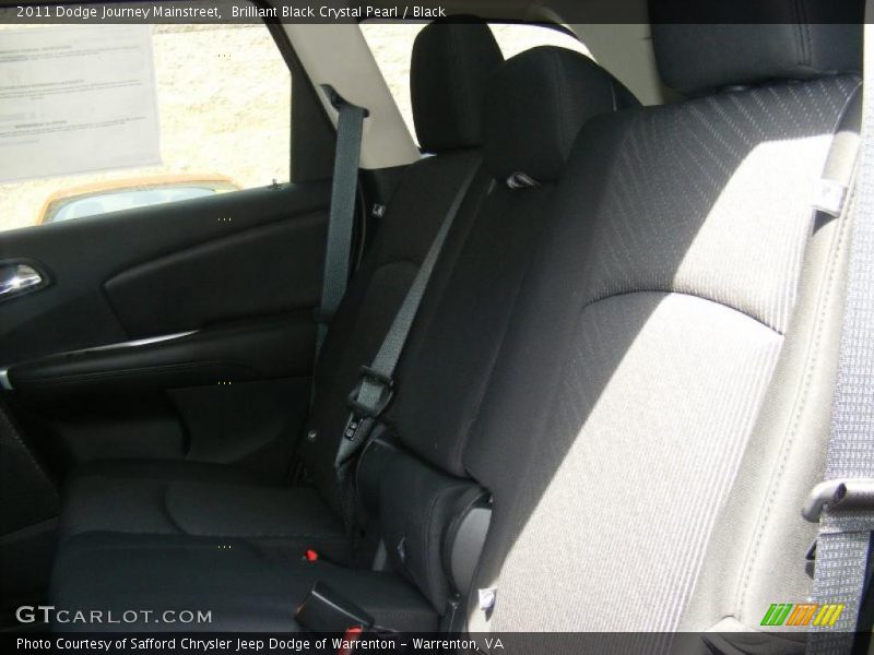 Brilliant Black Crystal Pearl / Black 2011 Dodge Journey Mainstreet