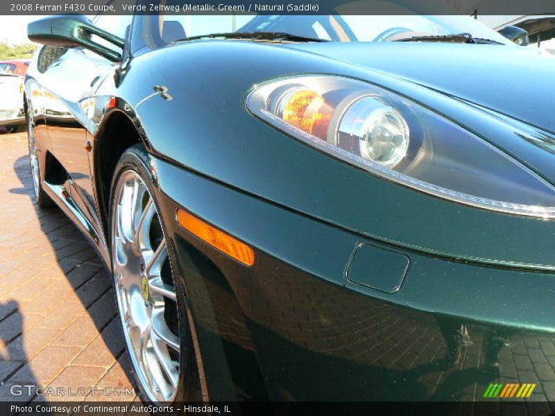 Verde Zeltweg (Metallic Green) / Natural (Saddle) 2008 Ferrari F430 Coupe