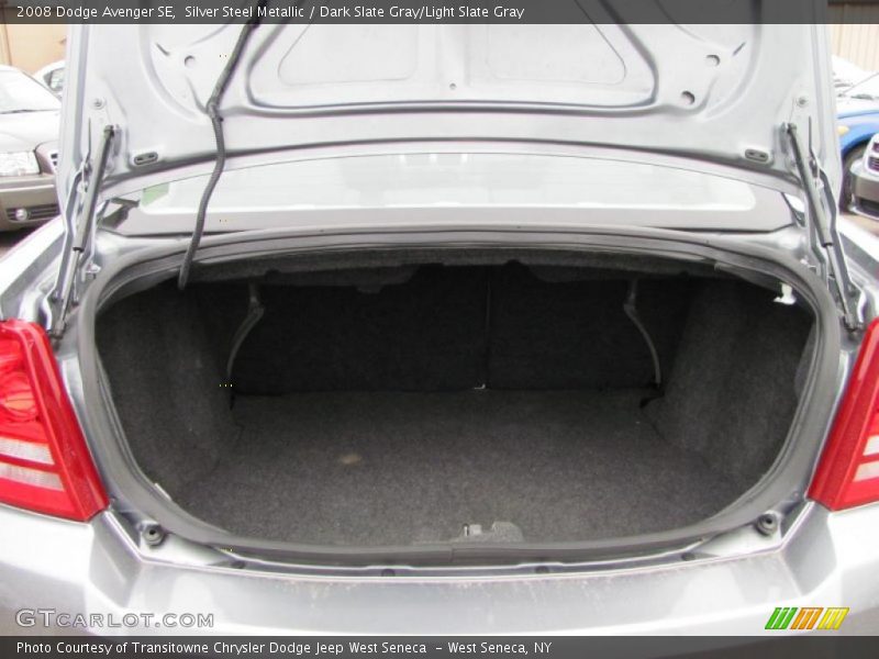 Silver Steel Metallic / Dark Slate Gray/Light Slate Gray 2008 Dodge Avenger SE