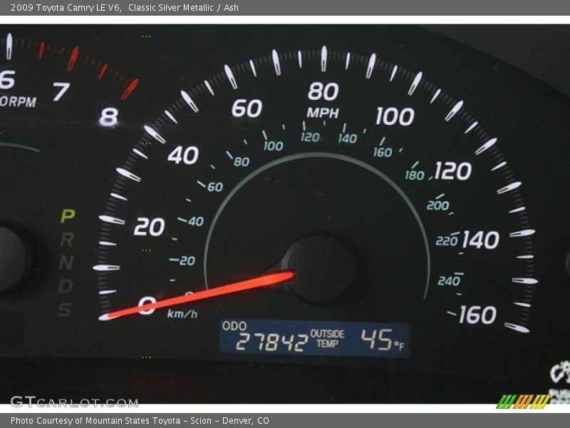 Classic Silver Metallic / Ash 2009 Toyota Camry LE V6