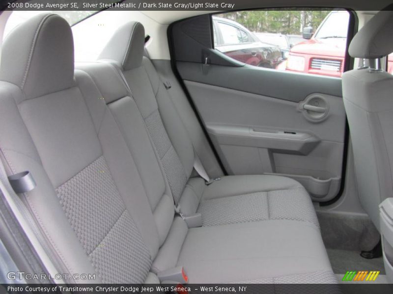 Silver Steel Metallic / Dark Slate Gray/Light Slate Gray 2008 Dodge Avenger SE