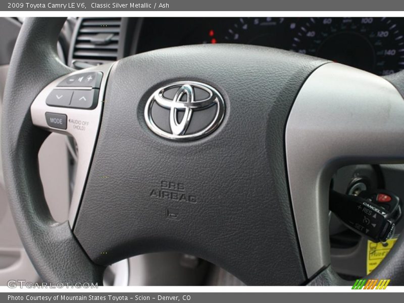 Classic Silver Metallic / Ash 2009 Toyota Camry LE V6