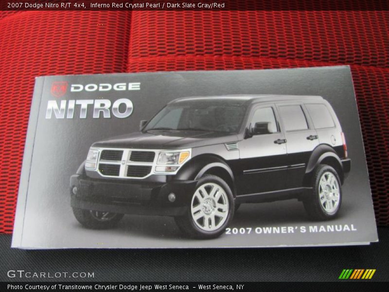 Inferno Red Crystal Pearl / Dark Slate Gray/Red 2007 Dodge Nitro R/T 4x4