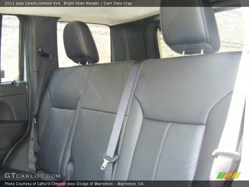 Bright Silver Metallic / Dark Slate Gray 2011 Jeep Liberty Limited 4x4