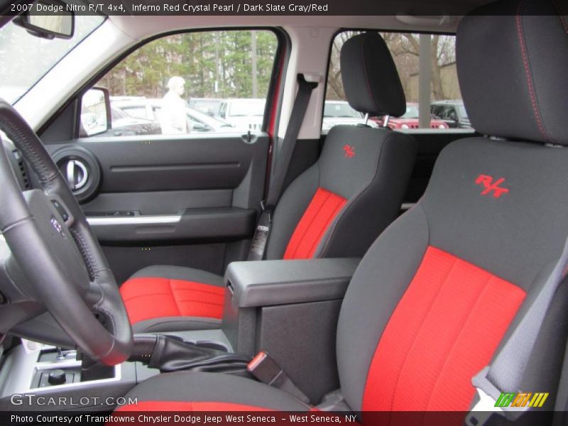 Inferno Red Crystal Pearl / Dark Slate Gray/Red 2007 Dodge Nitro R/T 4x4