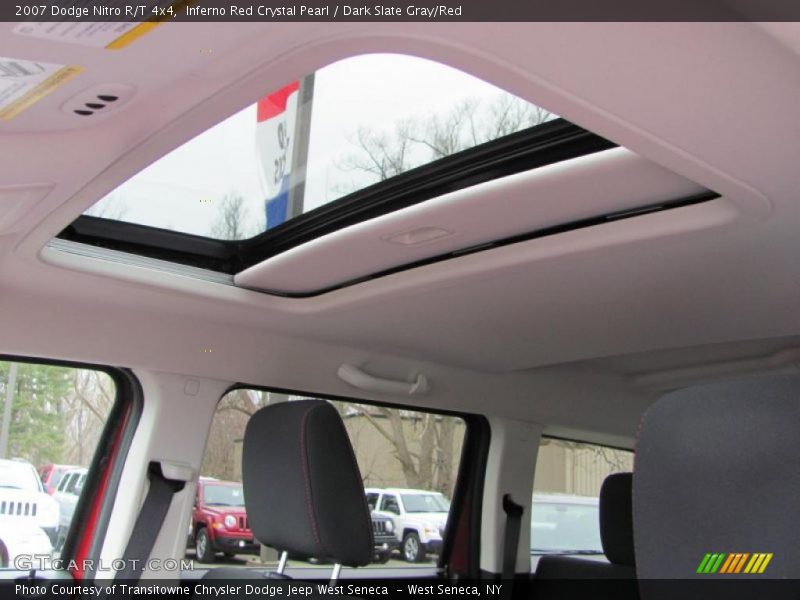 Inferno Red Crystal Pearl / Dark Slate Gray/Red 2007 Dodge Nitro R/T 4x4