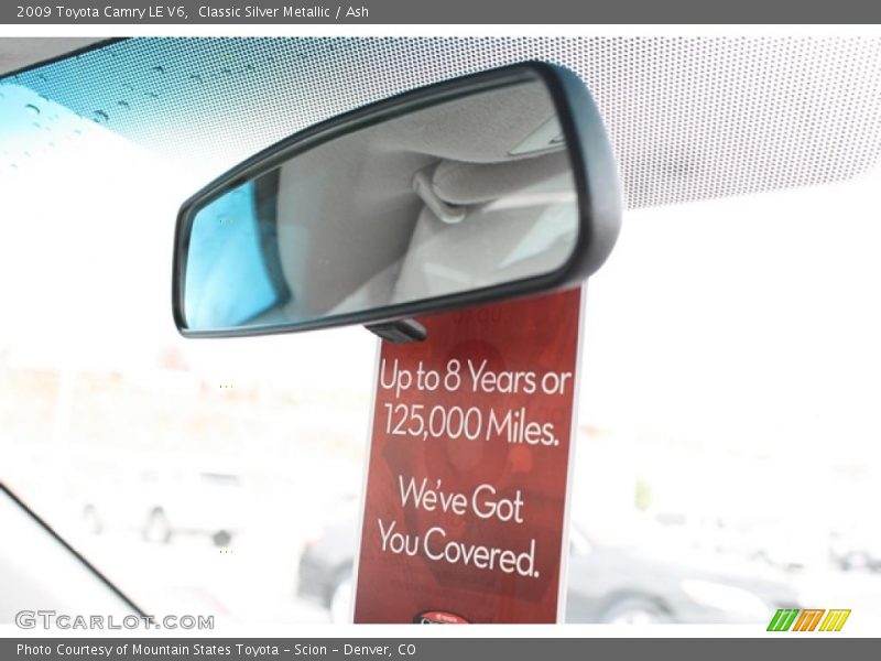 Classic Silver Metallic / Ash 2009 Toyota Camry LE V6