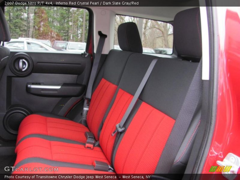 Inferno Red Crystal Pearl / Dark Slate Gray/Red 2007 Dodge Nitro R/T 4x4