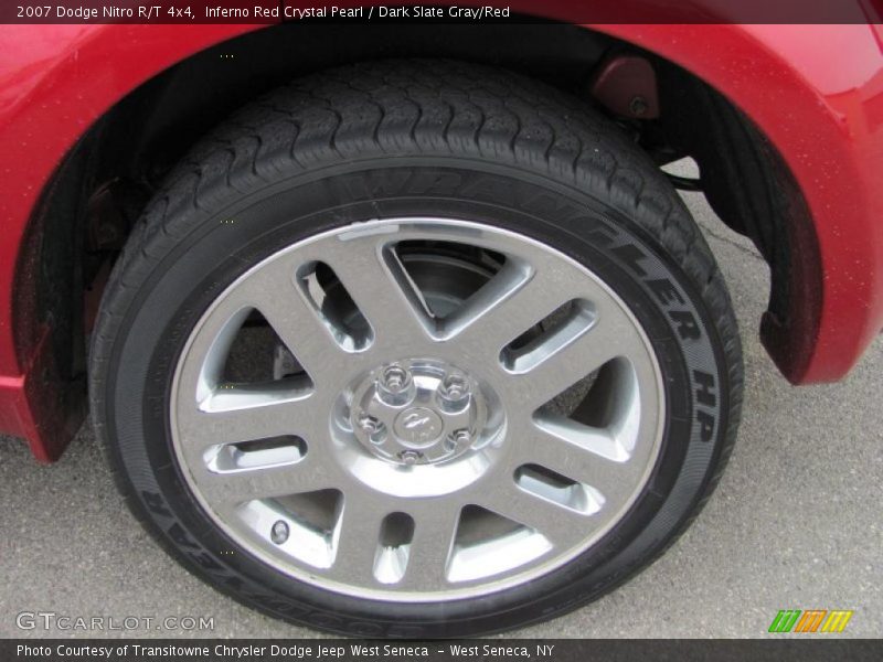 Inferno Red Crystal Pearl / Dark Slate Gray/Red 2007 Dodge Nitro R/T 4x4